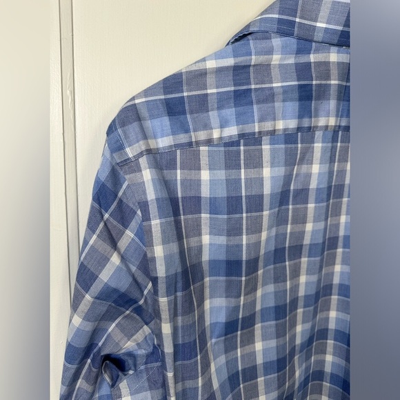 Tommy Hilfiger Slim Fit Stretch Long Sleeve Button Down 16 34/35 Large - Picture 9 of 13